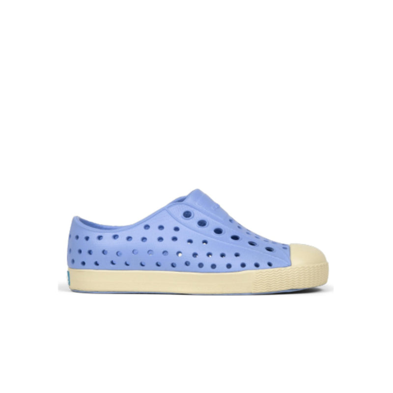 Native Shoes - Unisex Jefferson Kids - Wallpaper Blue/ Bone White