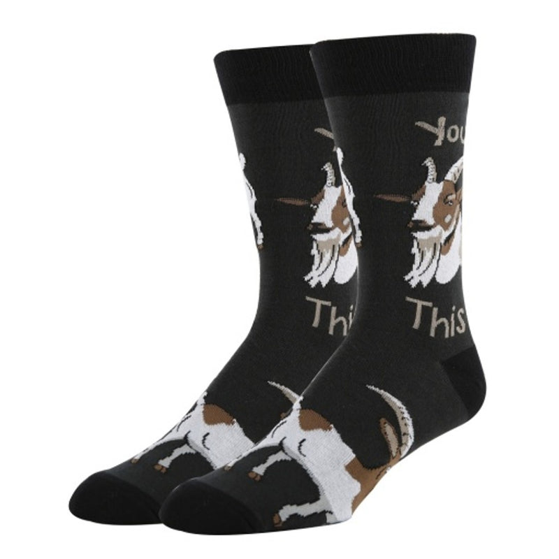 Oooh Yeah - Mens You Goat This Mens Crew Socks