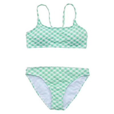Snapper Rock - Girls Cool Mint Crush Teen Crop Bikini
