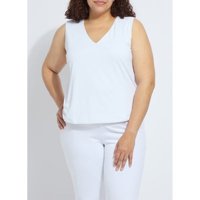 Lysse - Womens Essential V-Neck Shell Curvy