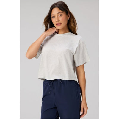 Fabletics - Womens 100% Cotton Boxy Tee