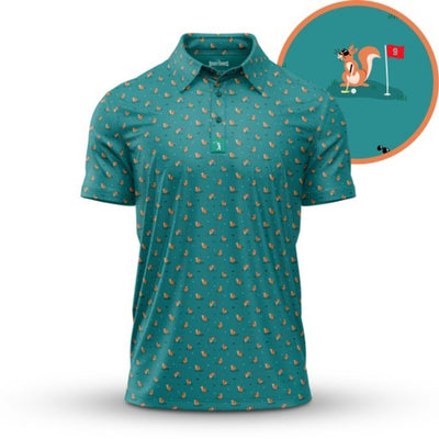 Bogey Bros - Mens Found a Nut Polo - Found a Nut