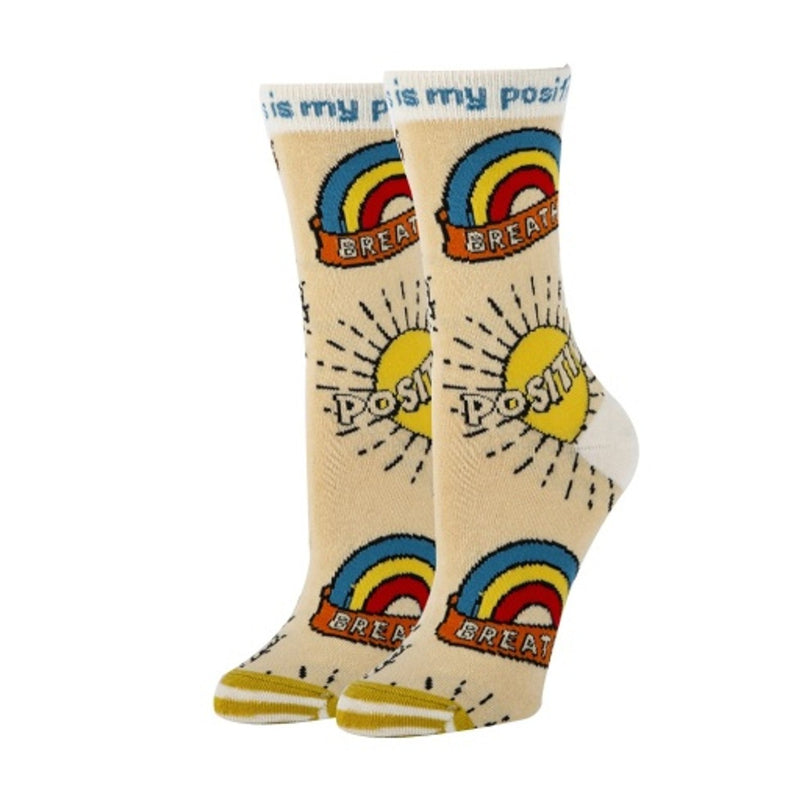 Oooh Yeah - Womens Crew Socks-Positive