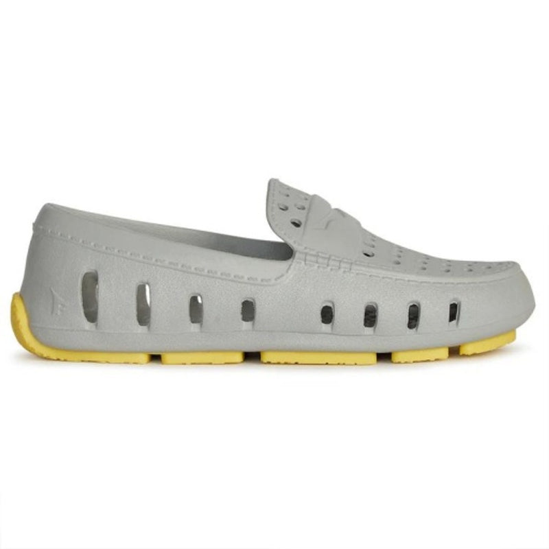 Floafers - Kids Prodigy Driver - Harbor Mist Gray/Lemon Tonic