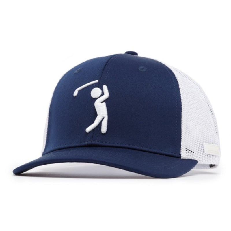 Bogey Bros - Unisex Bogeyman Heather/Black Mesh Trucker Hat Snapback