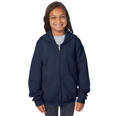 Hanes - Kids Ecosmart Kids' Full-Zip Hooded Jacket