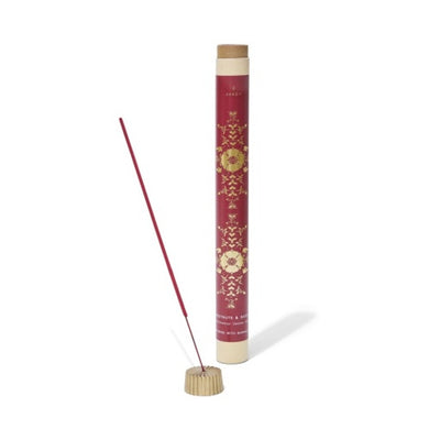 Skeem - Unisex Chestnuts & Dates Gilded Incense with Brass Holder