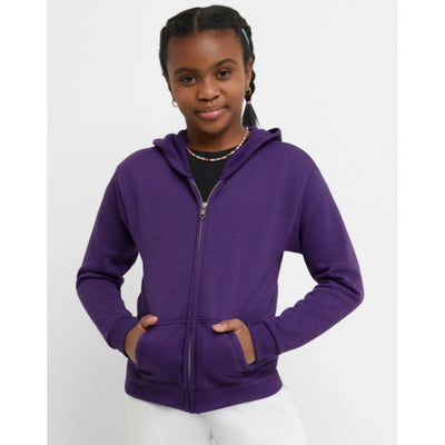 Hanes - Girls Ecosmart Girls' Full-Zip Hoodie