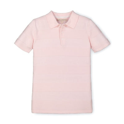 Hope & Henry - Boys Short Sleeve Organic Sweater Polo