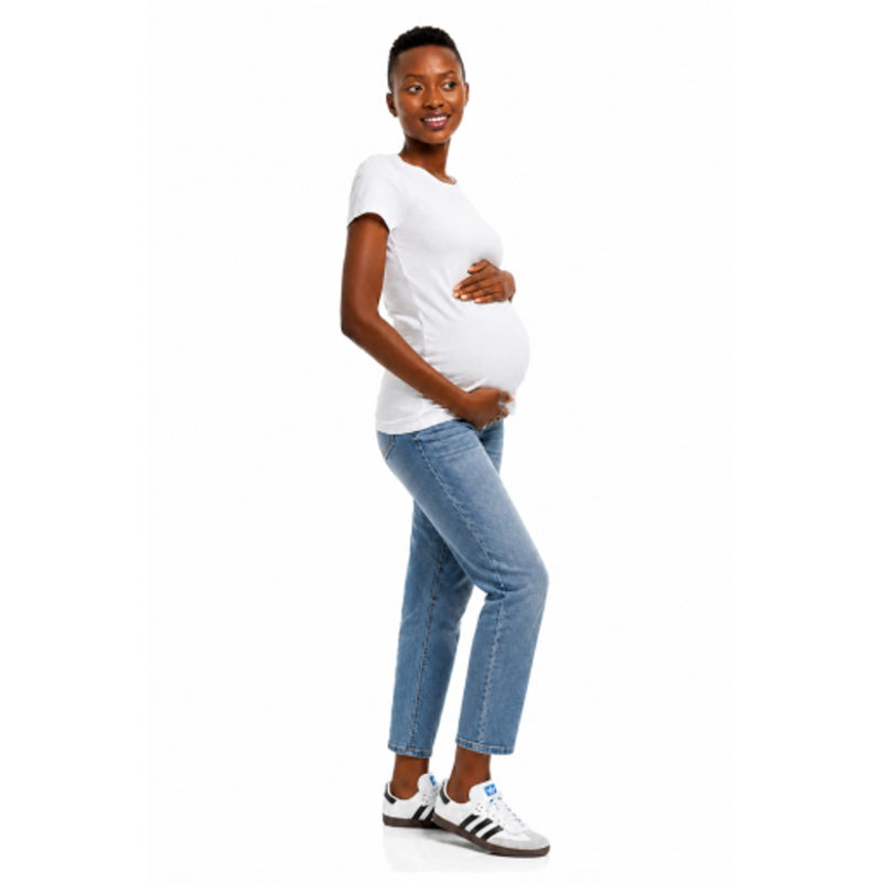 1822 Denim - Womens Maternity 28" Straight with Bellyband