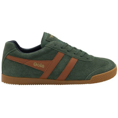 Gola - Mens Harrier Sneakers - Evergreen/Moody Orange/Navy