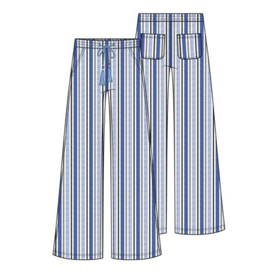 Liverpool Los Angeles - Womens Pull on Drawstring Wb Wide Leg