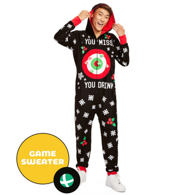Tipsy Elves - Mens Drinking Game Jumpsuit