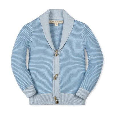 Hope & Henry - Boys Organic Shawl Collar Cardigan
