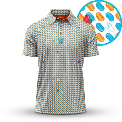 Bogey Bros - Mens Flickin' Beans Polo - Flickin' Beans