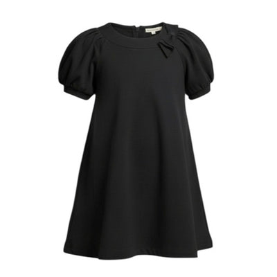 Hope & Henry - Girls Bubble Sleeve Ponte Dress