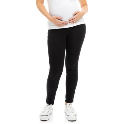 1822 Denim - Womens 28" Maternity Butter Ankle Skinny Jean with Bellyband