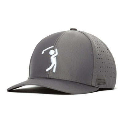 Bogey Bros - Unisex Bogeyman Charcoal Performance Golf Hat Stretch Fit