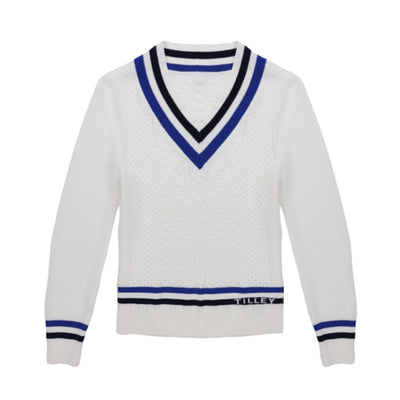 Tilley - Womens Preppy Deep V Sweater