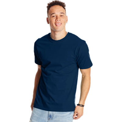 Hanes - Unisex Beefy-T Unisex Heavyweight Cotton T-Shirt (Big & Tall Sizes Available)
