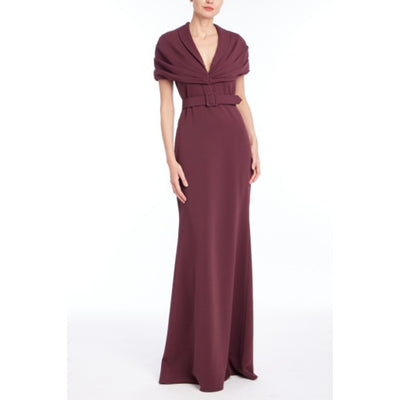 Badgley Mischka - Womens Cowl Nk Gown