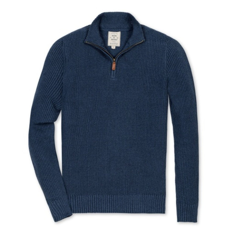 Hope & Henry - Mens Organic Half Zip Pullover