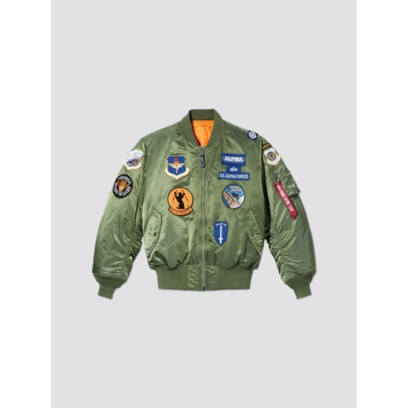 Alpha Industries - Mens Ma-1 Squadron Flight Jacket