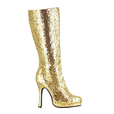 Ellie Shoes - Womens 4" Knee-High Boot with Glitter
