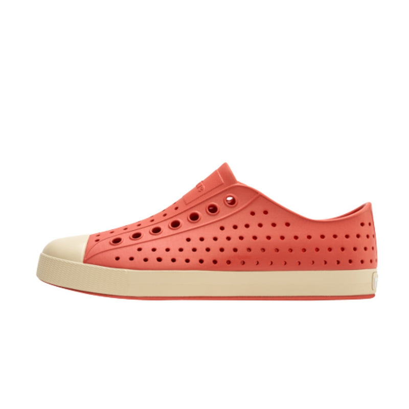 Native Shoes - Unisex Jefferson Footwear - Sweet Red/ Bone White