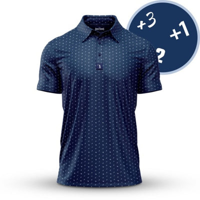 Bogey Bros - Mens Big Numbers Polo - Big Numbers