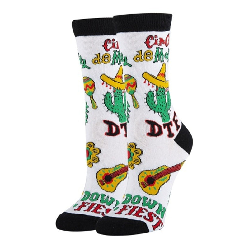 Oooh Yeah - Womens Crew Socks Dt Fiesta!