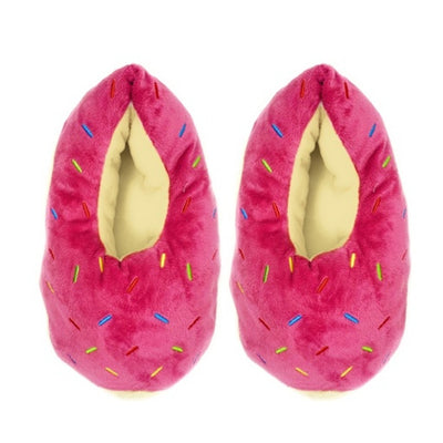 Oooh Yeah - Womens Funny Cozy Slippers-Donut Judge Me