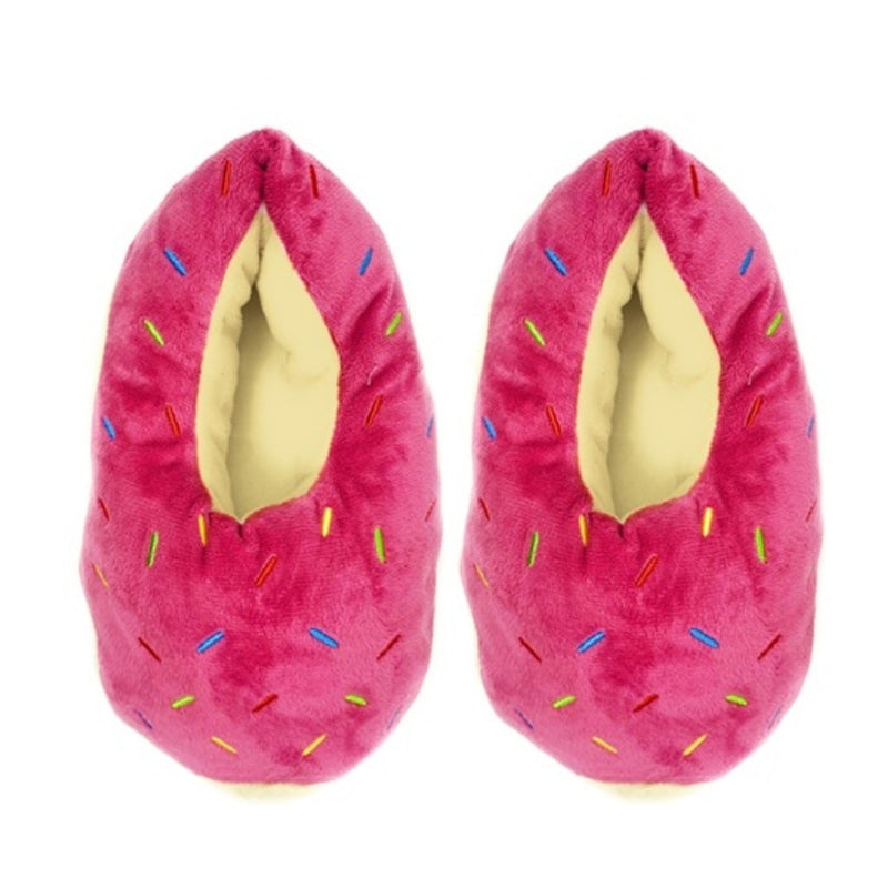 Oooh Yeah - Womens Funny Cozy Slippers-Donut Judge Me