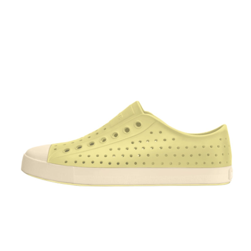 Native Shoes - Unisex Jefferson Footwear - Vanilla Yellow/ Bone White