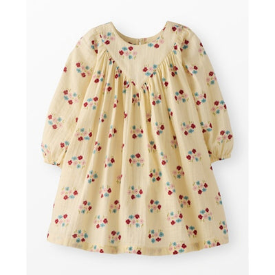 Hanna Andersson - Kids Long Sleeve Muslin Dress with Pockets