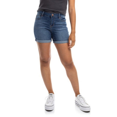 1822 Denim - Womens 7" Rolled to 5"Denim Short