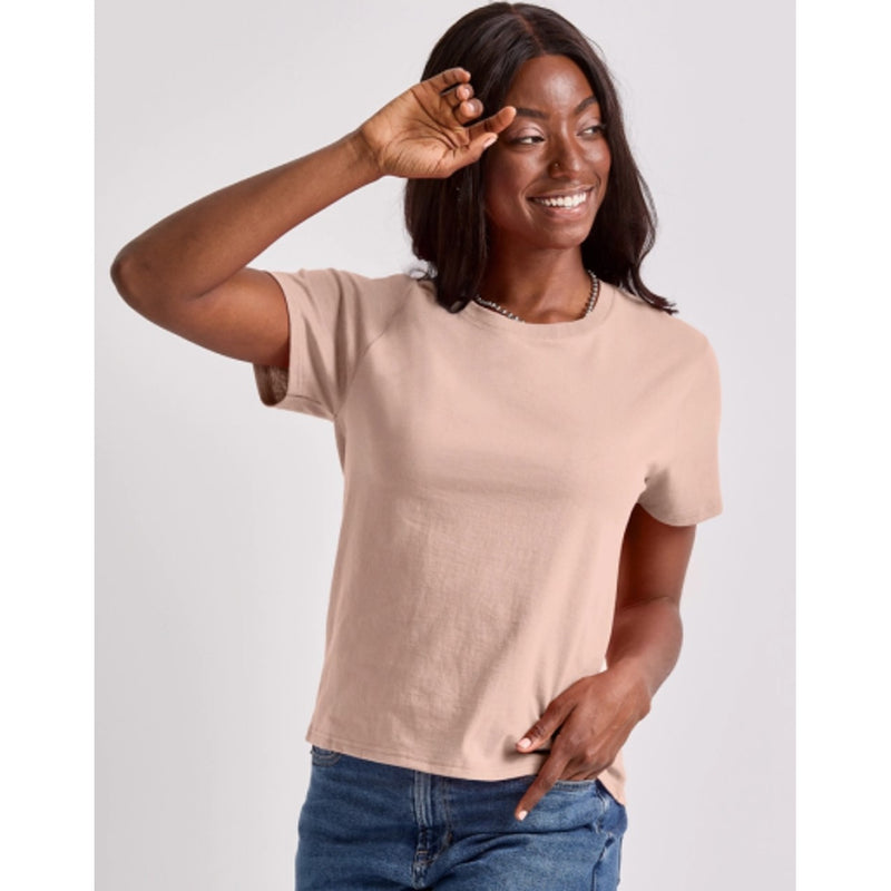 Hanes - Womens Essentials Women’S Cotton T-Shirt Classic Fit