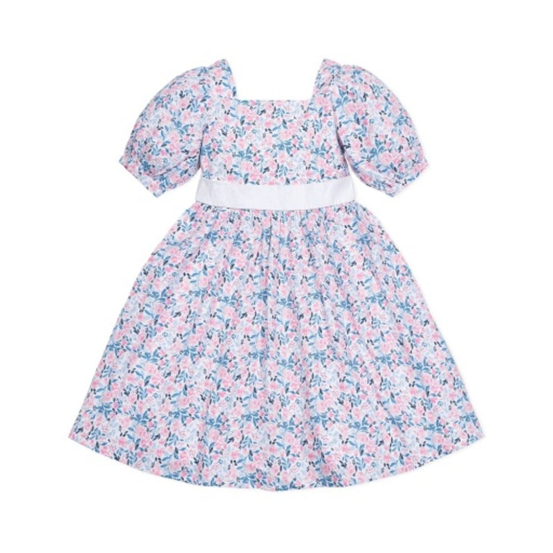Hope & Henry - Girls Puff Sleeve Party Dress