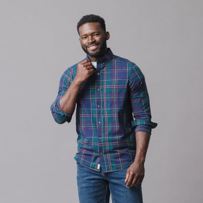 Hope & Henry - Mens Organic Stretch Poplin Shirt