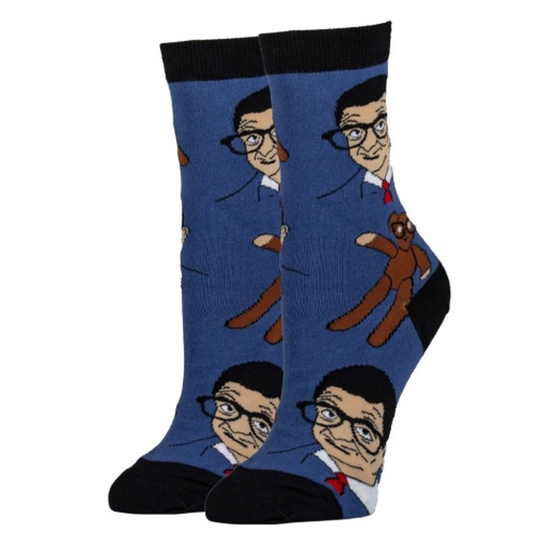 Oooh Yeah - Womens Mr Bean and Teddy Womens Crw Socks