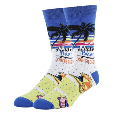 Oooh Yeah - Mens Myrtle Beach Mens Crew Socks