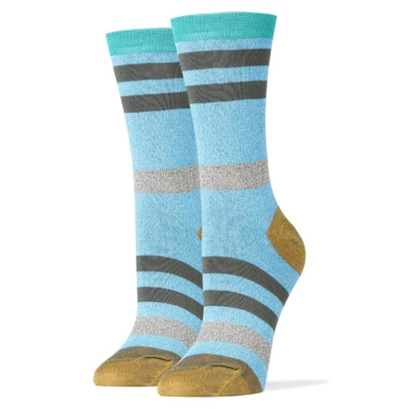 Oooh Yeah - Womens Bamboo Crew Socks Worth Ave