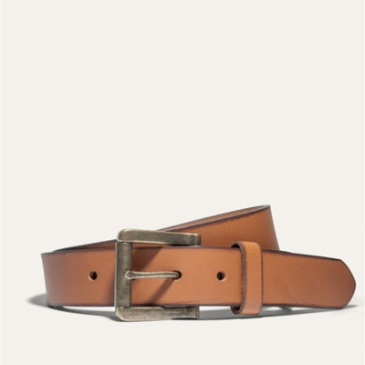 WILL Leather Goods - Unisex Black Edge Jean Belt