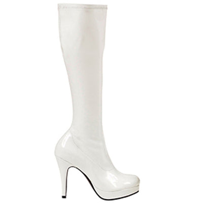 Ellie Shoes - 4" Heel Knee High Gogo Boot with Zipper