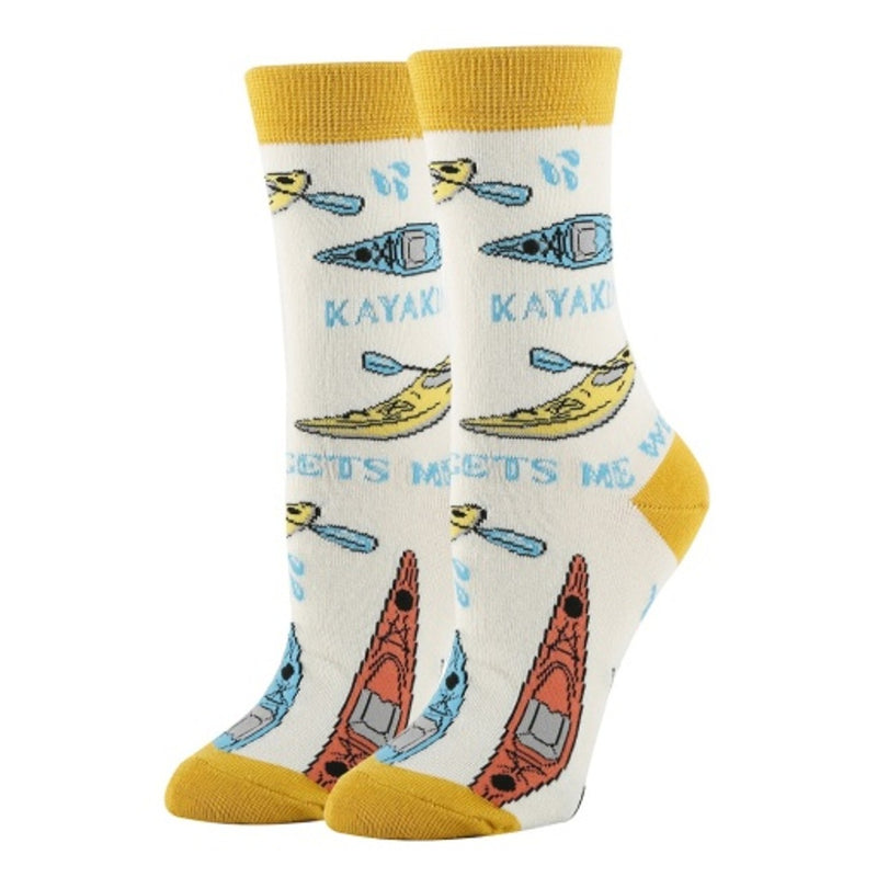Oooh Yeah - Womens Kayaking Gets Womens Crew Socks