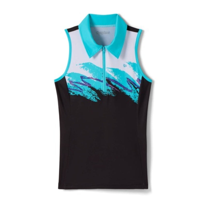 Tipsy Elves - Womens Midnight Rip N' Spray Golf Polo