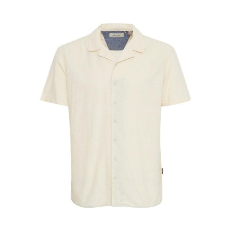 DK Company - Mens Bobby Linen/Viscose Short Sleeve Cuba Shirt
