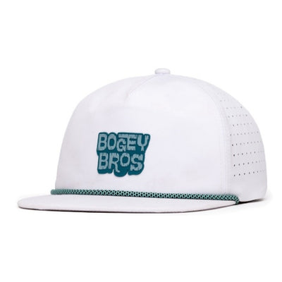 Bogey Bros - Unisex Tiki Flatbill Unstructured Flat Bill Hat Snapback