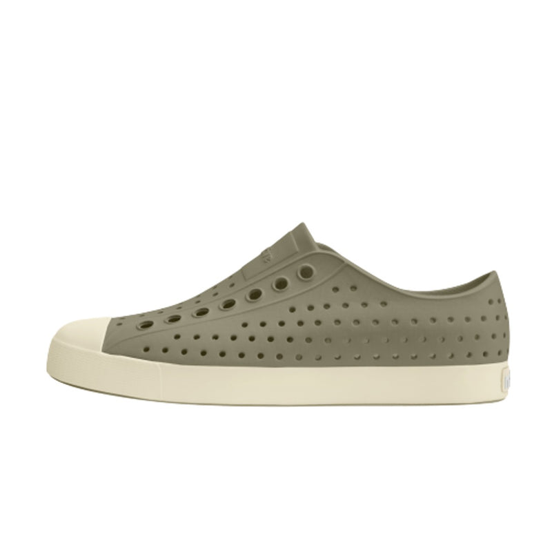 Native Shoes - Unisex Jefferson Footwear - Vetiver Grey/ Bone White