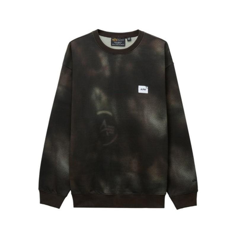 Alpha Industries - Mens Unfrm Washed Crewneck